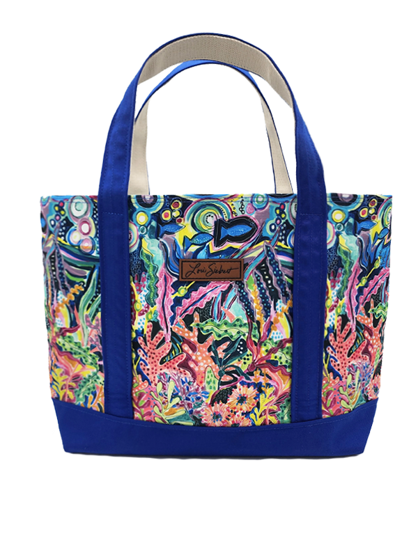 Lori Siebert "Colorful Coastal" Large Tote Bag (PRE-ORDER for 8/25/23)