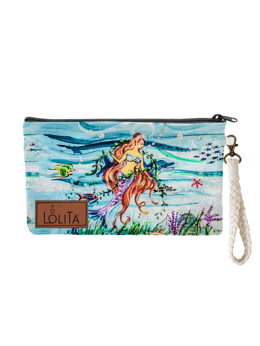 Lolita® "Mermaid" Zippered Wristlet (PRE-ORDER for 4/19/24)