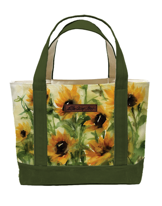 Ellen Crimi-Trent "Sunflowers" Large Tote Bag (PRE-ORDER for 8/20/24)